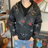 chaqueta burberry homme nouveau nylon avec rayures iconiques b011